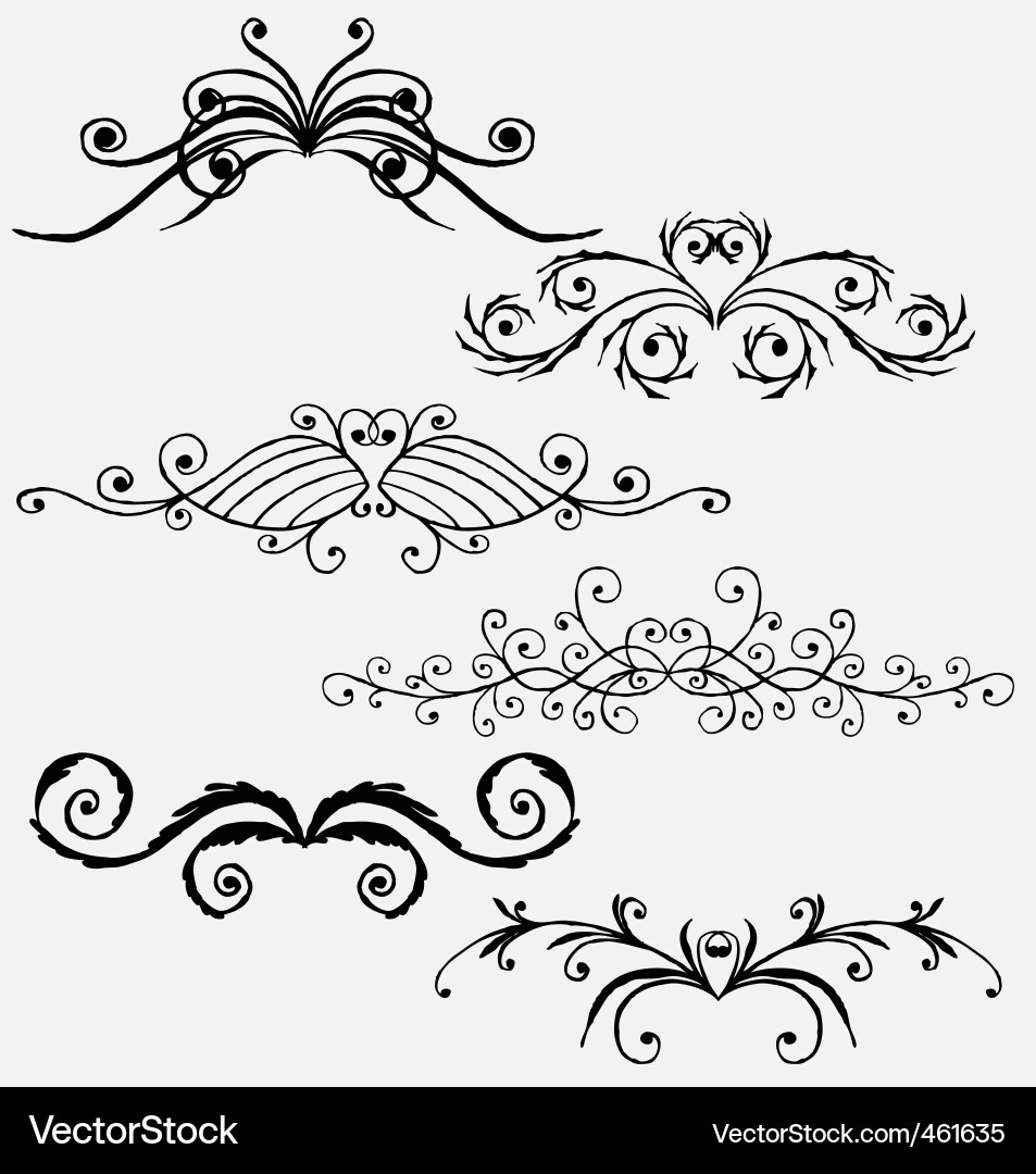 Design elements vector image