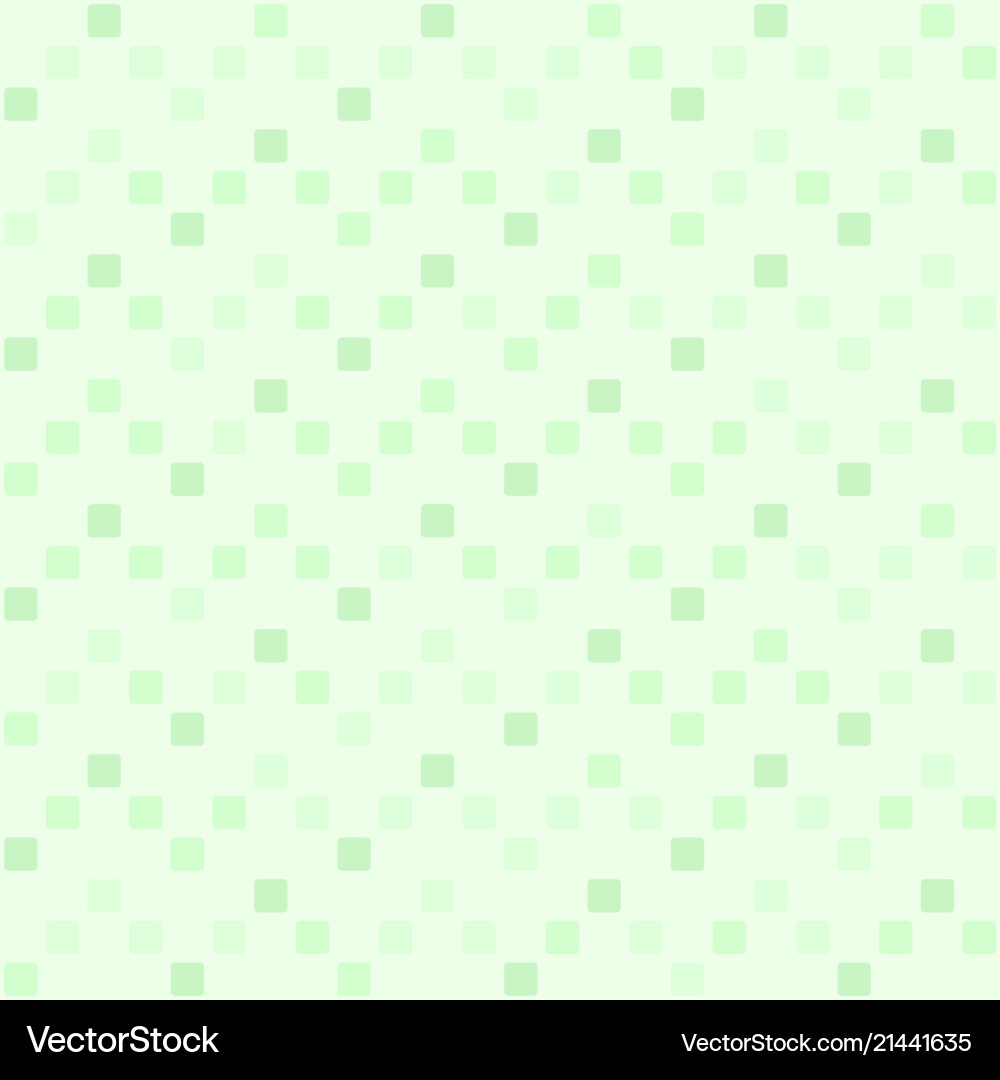 Green square zig zag pattern seamless background Vector Image