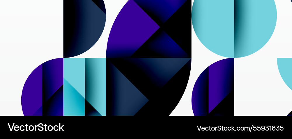 Minimal geometric abstract background circle Minimal geometric abstract background circle Vector Image