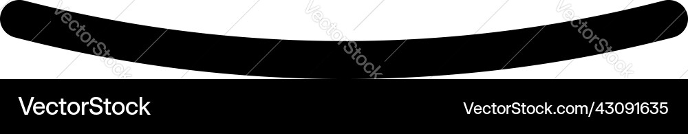 Rectangle banner plaque button shape with distort Rectangle banner plaque button shape with distort vector image