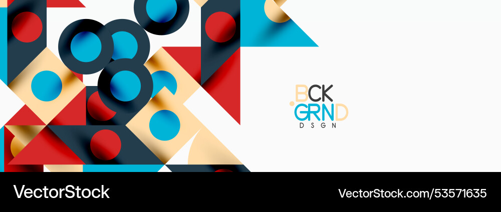 Trendy triangles lines round elements and circles Trendy triangles lines round elements and circles Vector Image