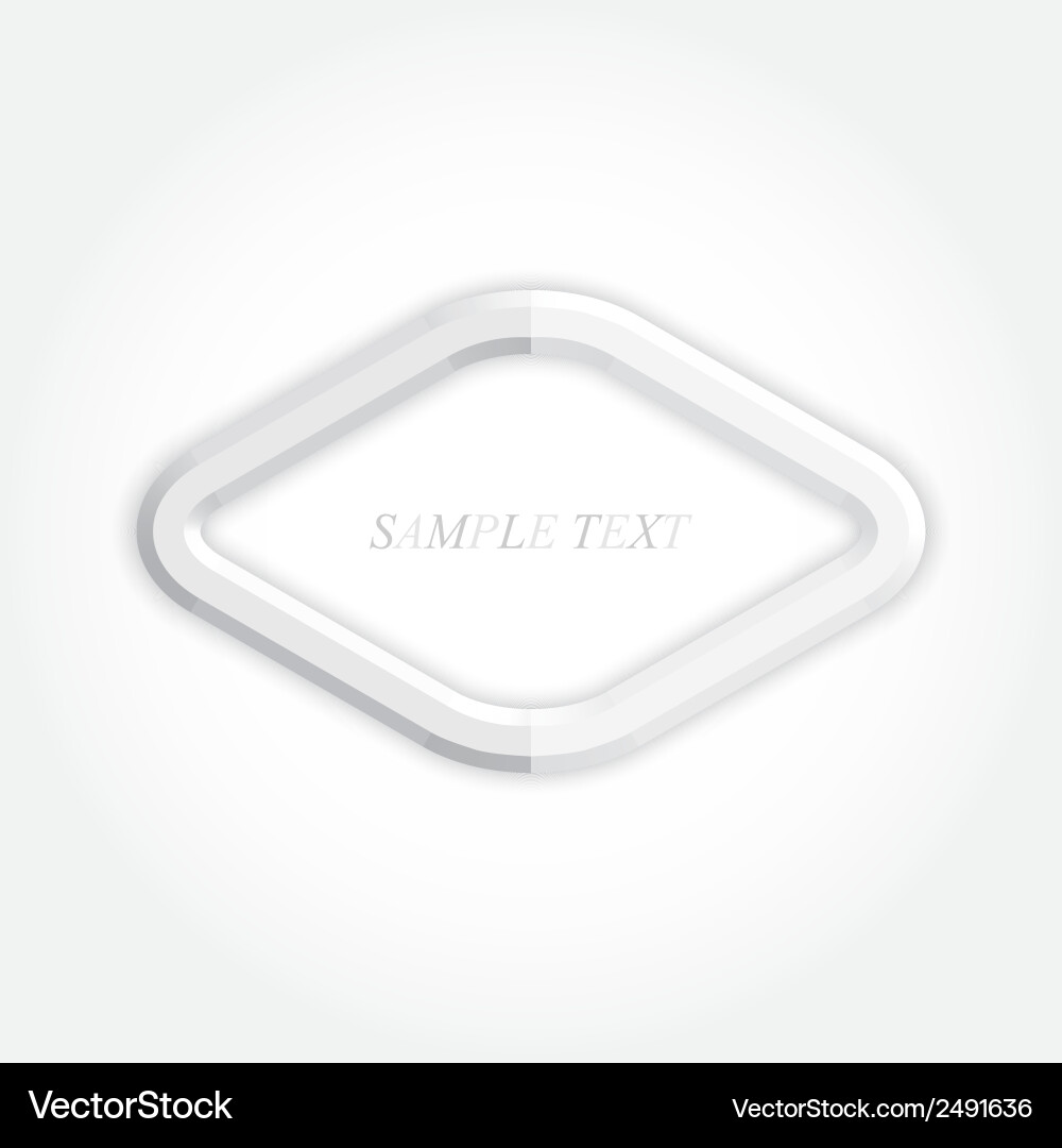 3d abstract background and rectangular icon design Vector Image