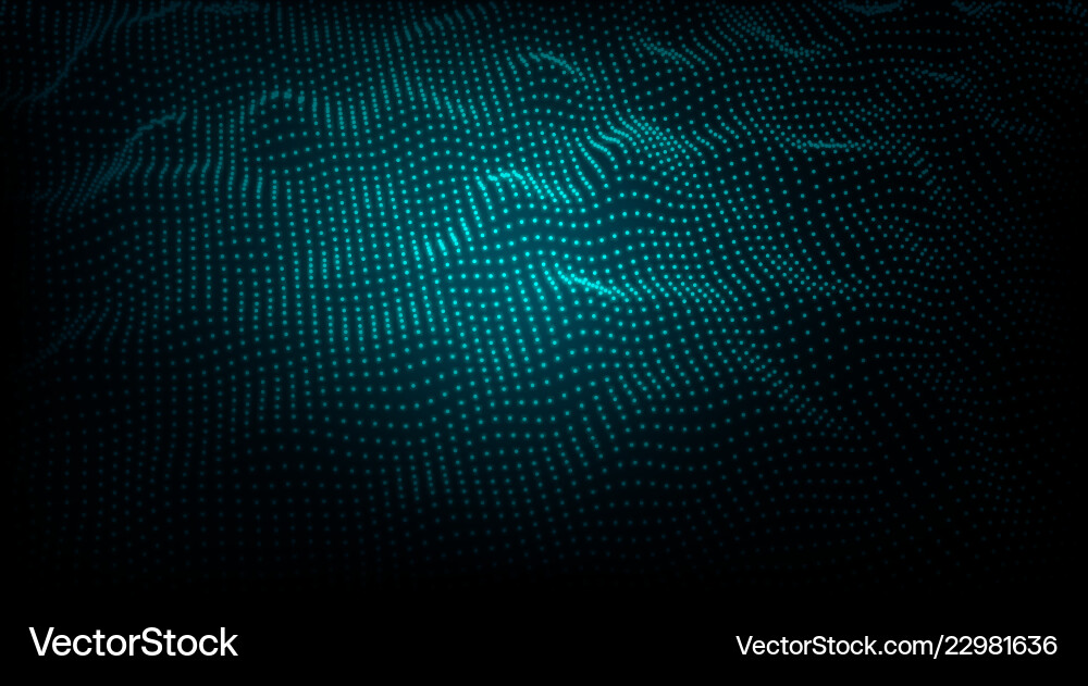 Abstract particle wave Abstract particle wave vector image