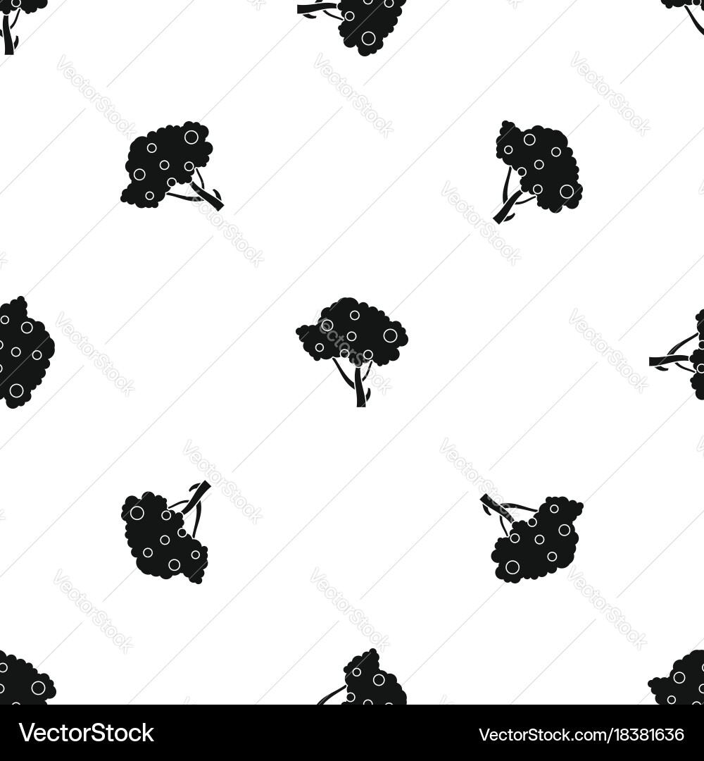 Apples on apple tree branches pattern seamless vector image