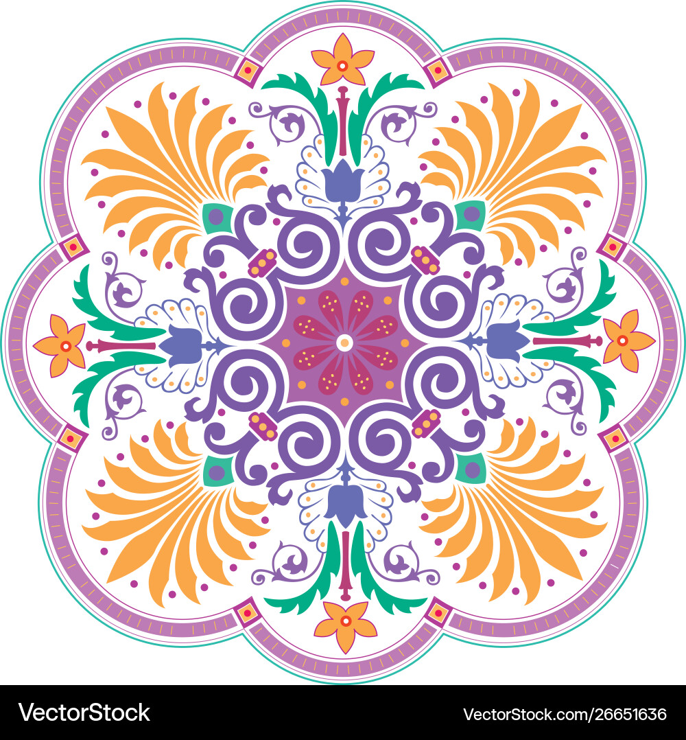 Arabisch arabesque dekorative Ornament Arabisch arabesque dekorative Ornament vektorbild