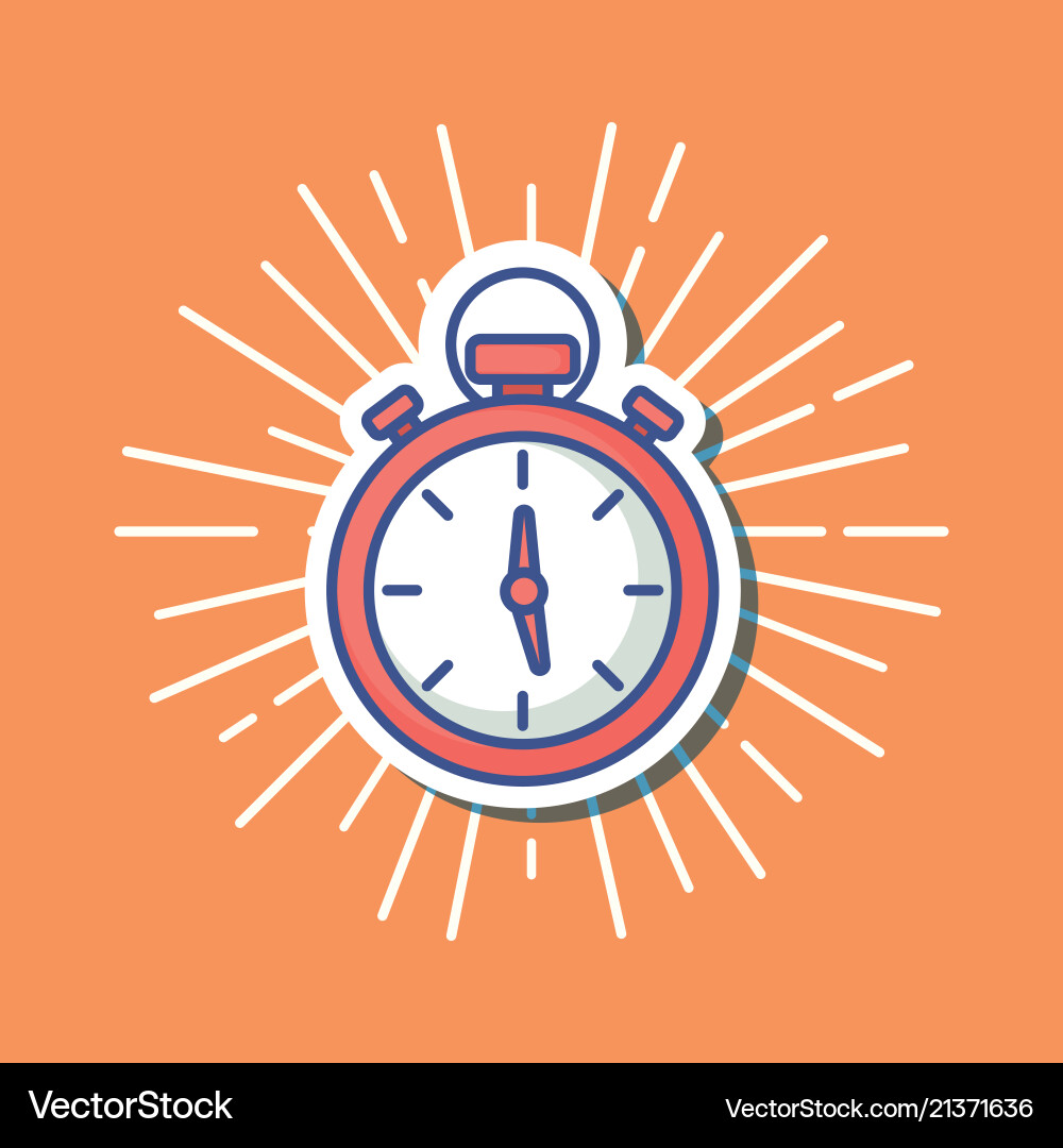 Chronometer icon image vector image