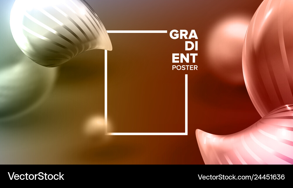 Fluid abstract liquid background elements Fluid abstract liquid background elements vector image