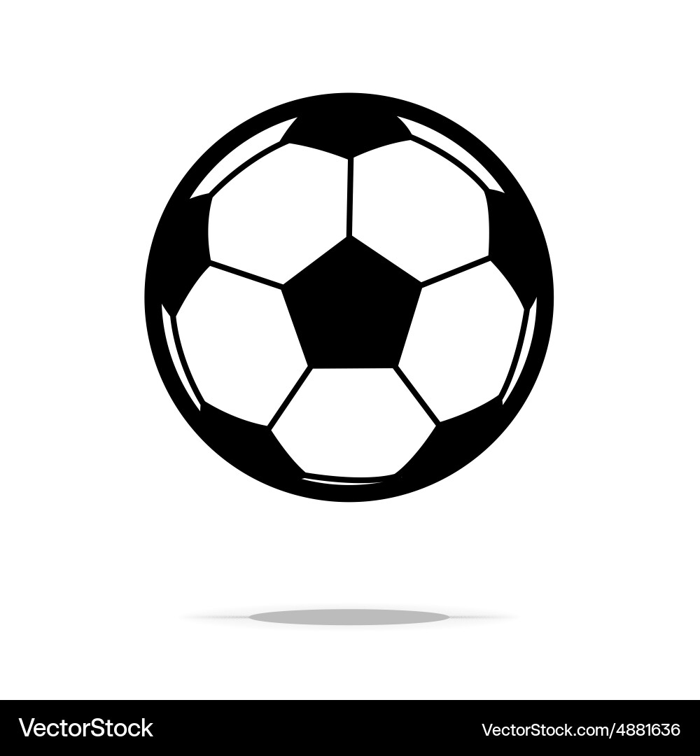 Football icon vector image