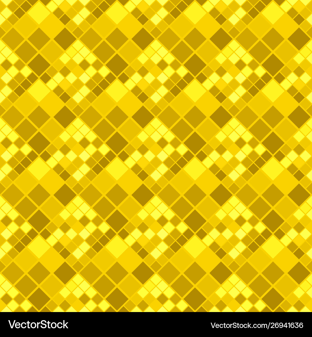 Golden abstract diagonal square pattern Golden abstract diagonal square pattern vector image
