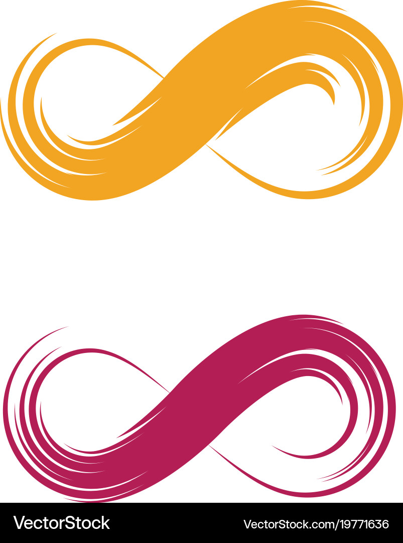 Infinite Loop Symbol vector image