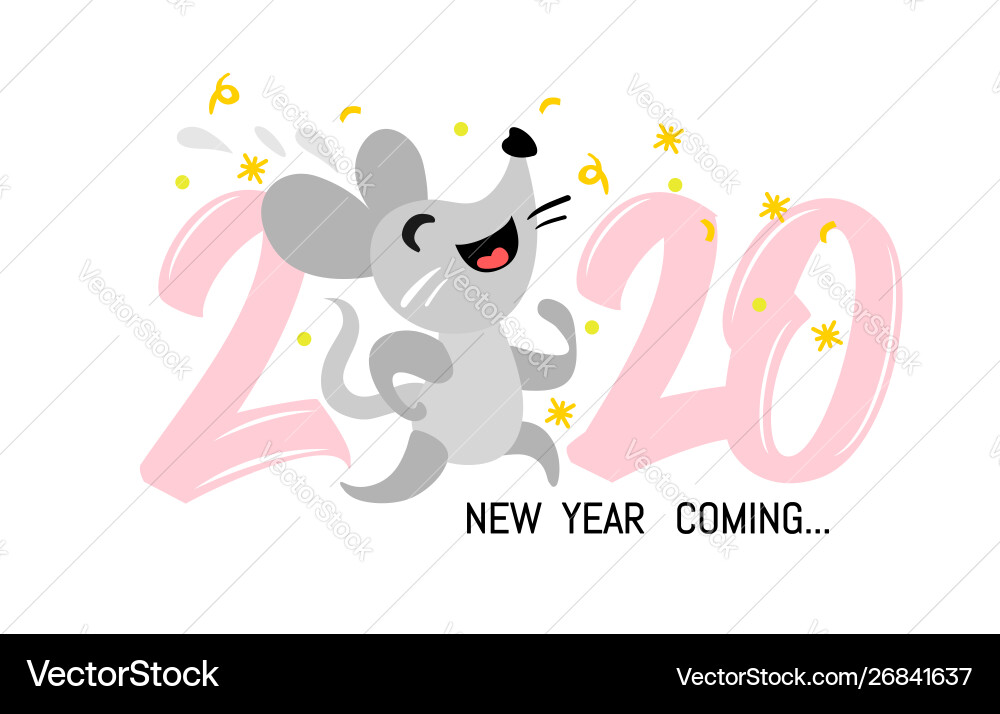 2020 glückliches neues Jahr Label Design 2020 glückliches neues Jahr Label Design vektorbild