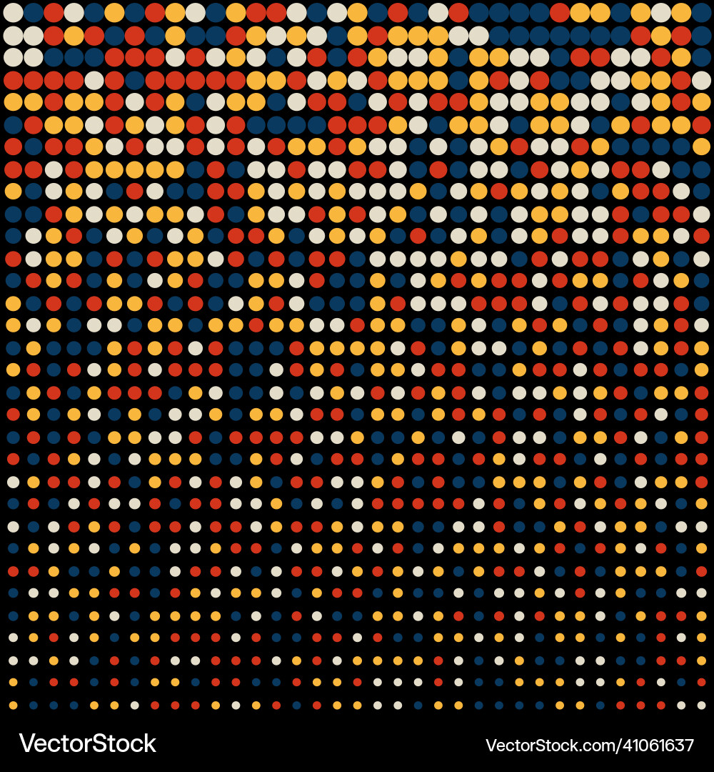 Circles polka dot style pattern abstract surface Vector Image