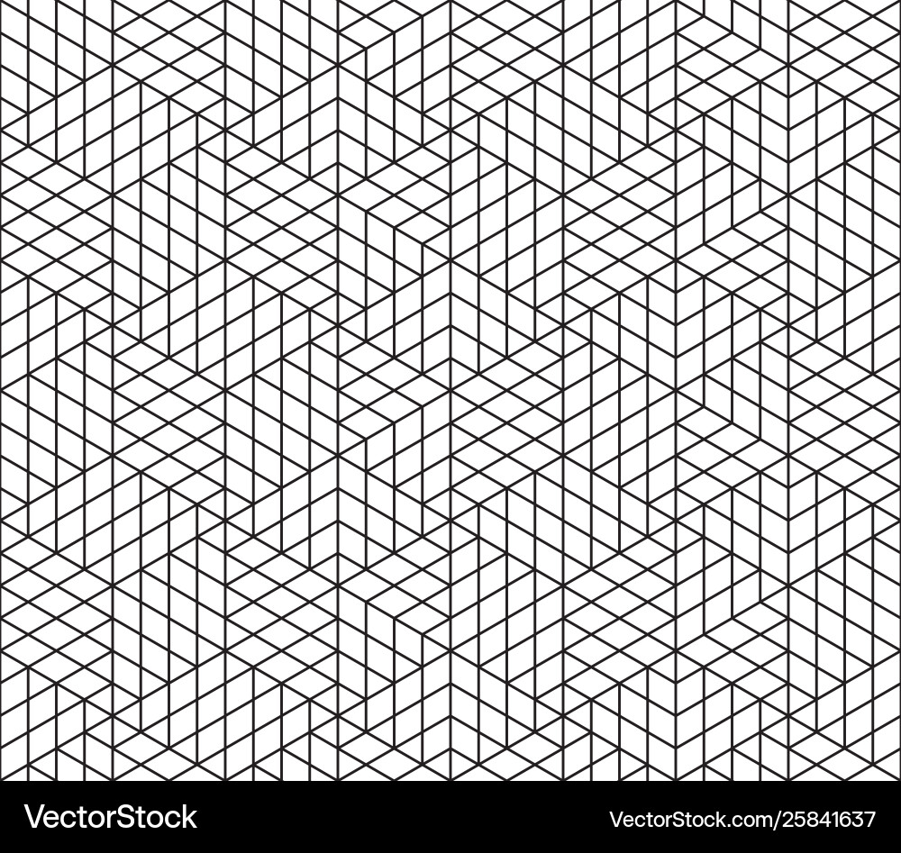 Geometric Grid Pattern vector image