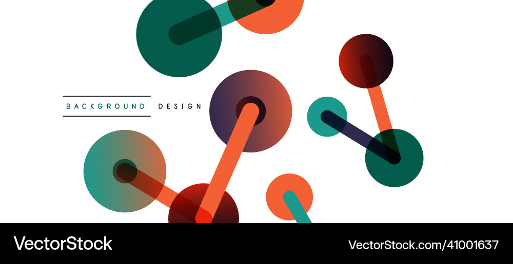 Network concept abstract background dots Network concept abstract background dots vector image