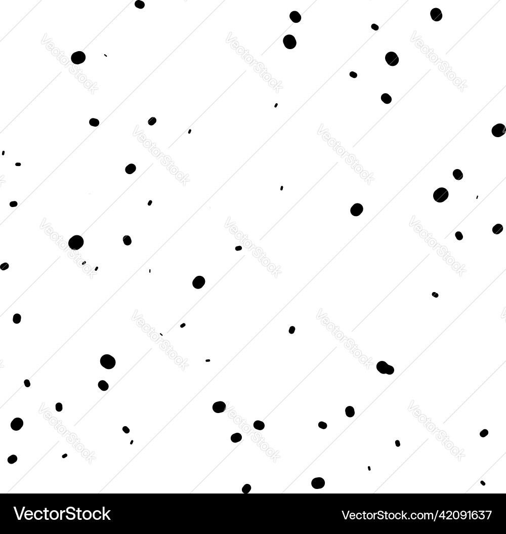 Random dots circles pattern polka Vector Image