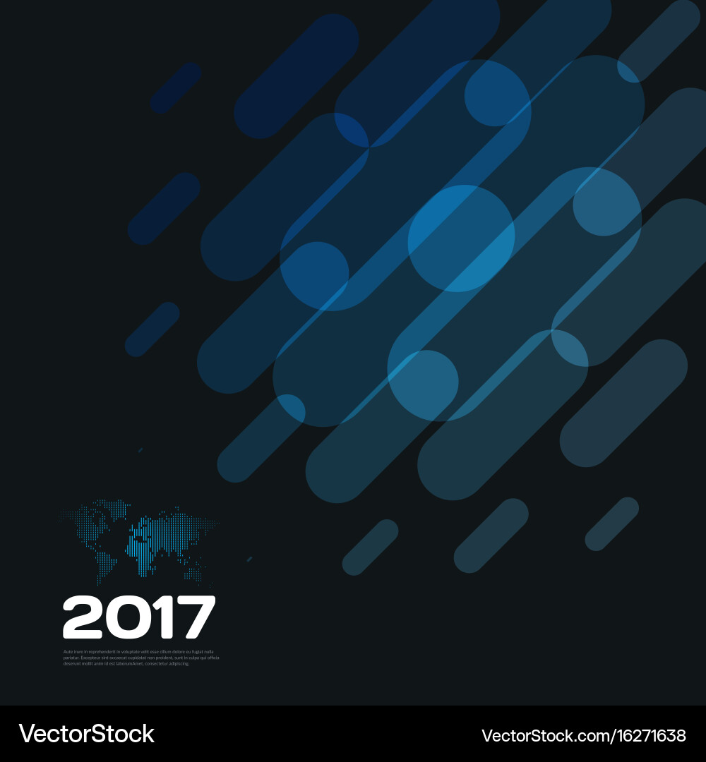 Abstract design elements for graphic layout vector image