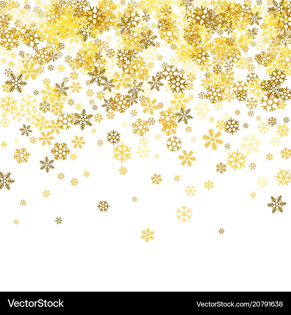 Abstract pattern of falling snowflakes Abstract pattern of falling snowflakes vector image