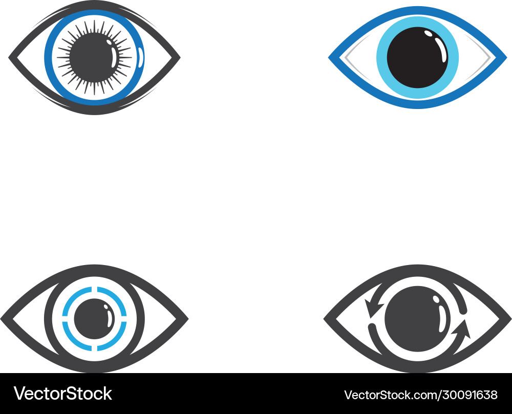 Eye icon Royalty Free Vector Image - VectorStock