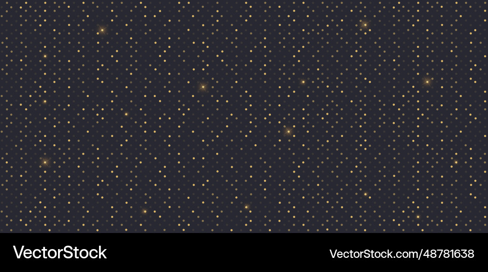 Glitter dots seamless pattern Glitter dots seamless pattern vector image
