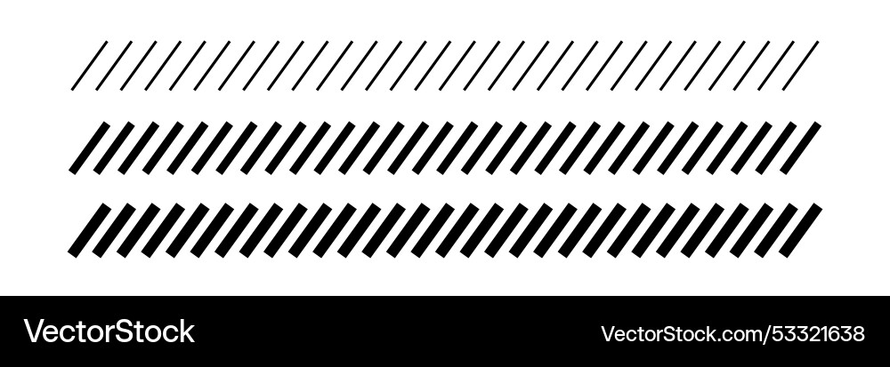 Slash-Linie Rand diagonal parallele Linienteiler Slash-Linie Rand diagonal parallele Linienteiler vektorbild