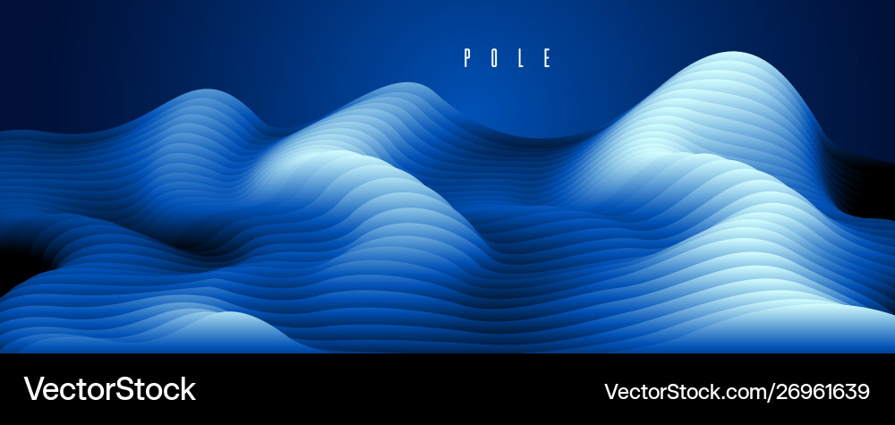 3d fluid gradient color abstract background 3d fluid gradient color abstract background vector image