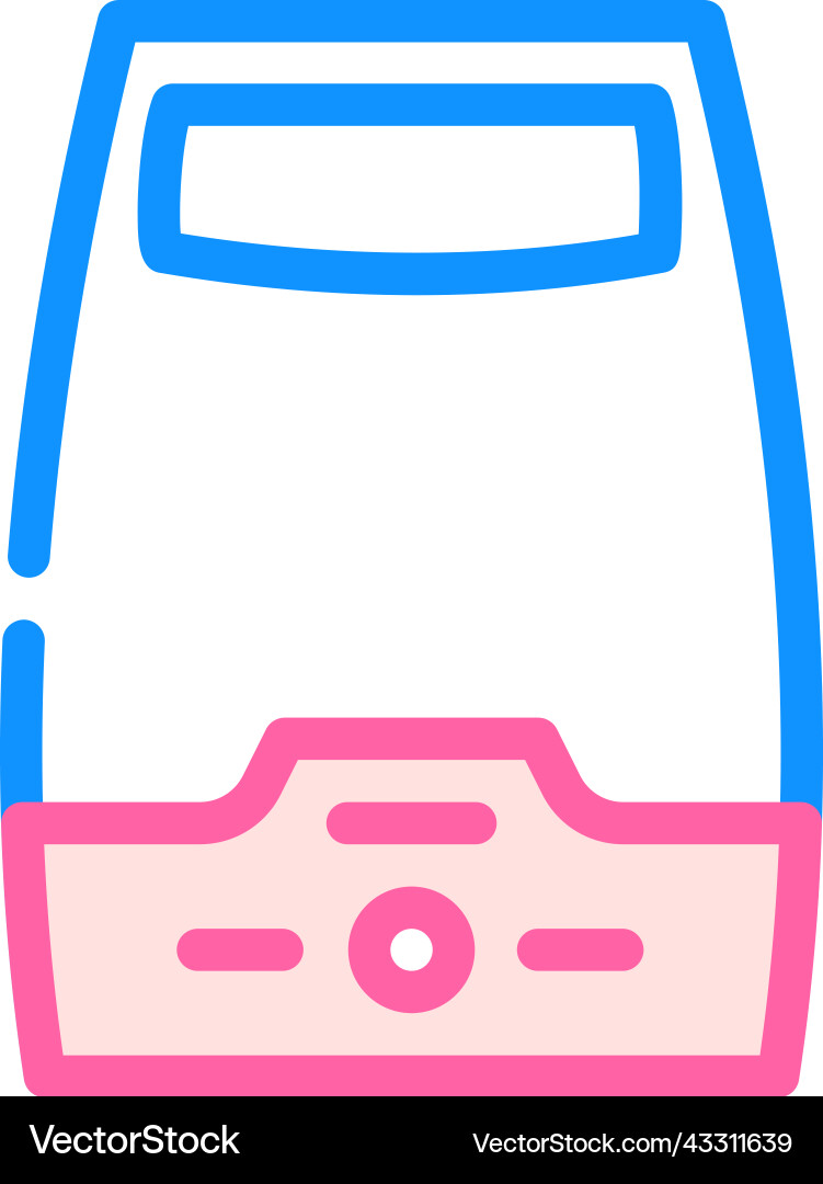 Lamp with motion sensor color icon Lamp with motion sensor color icon vector image