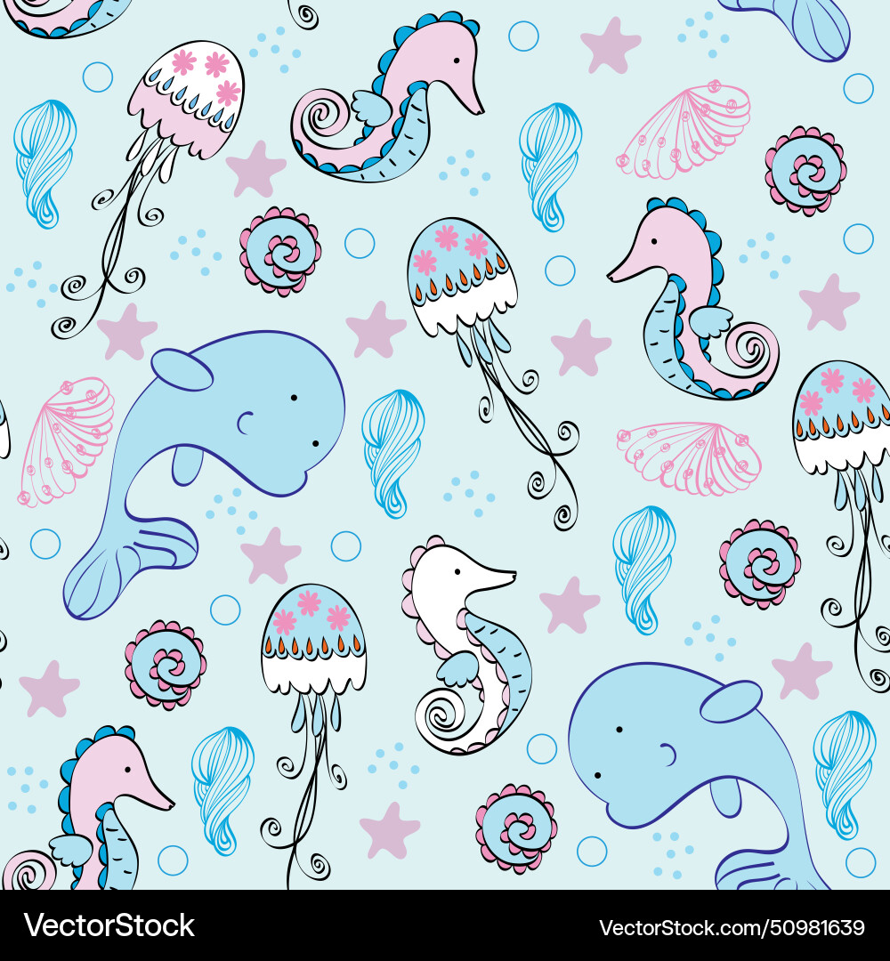 Seamless pattern Vector Image