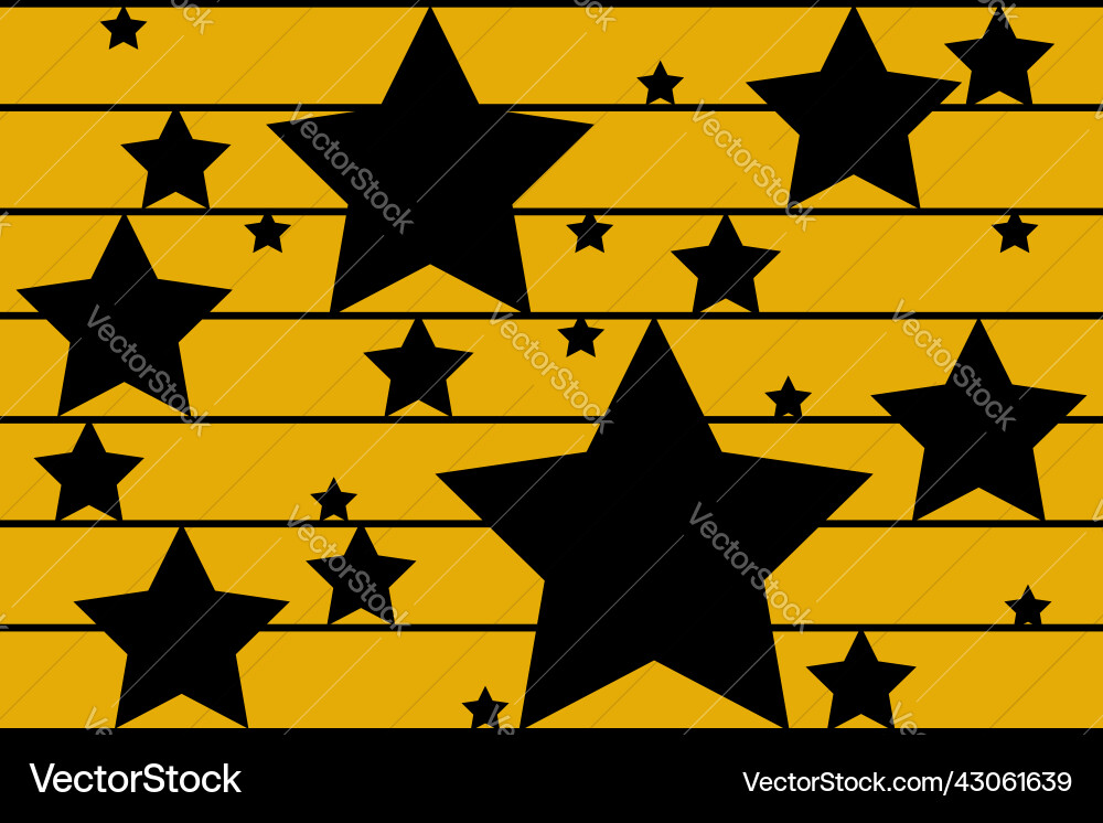 Star shape textures and pattern design vector image