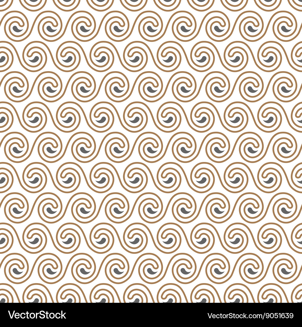 Swirls Abstract Pattern Vector Image