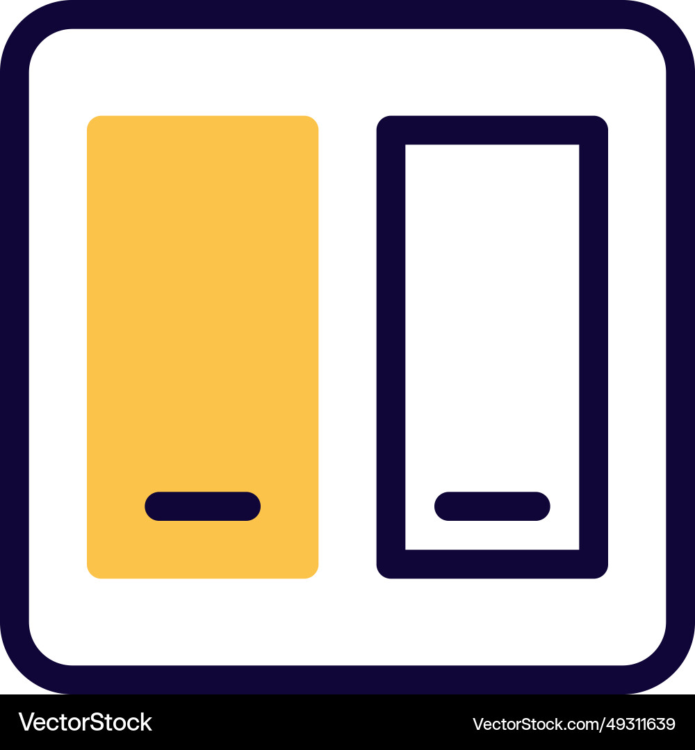 Switch device to control circuit onoff state Vector Image