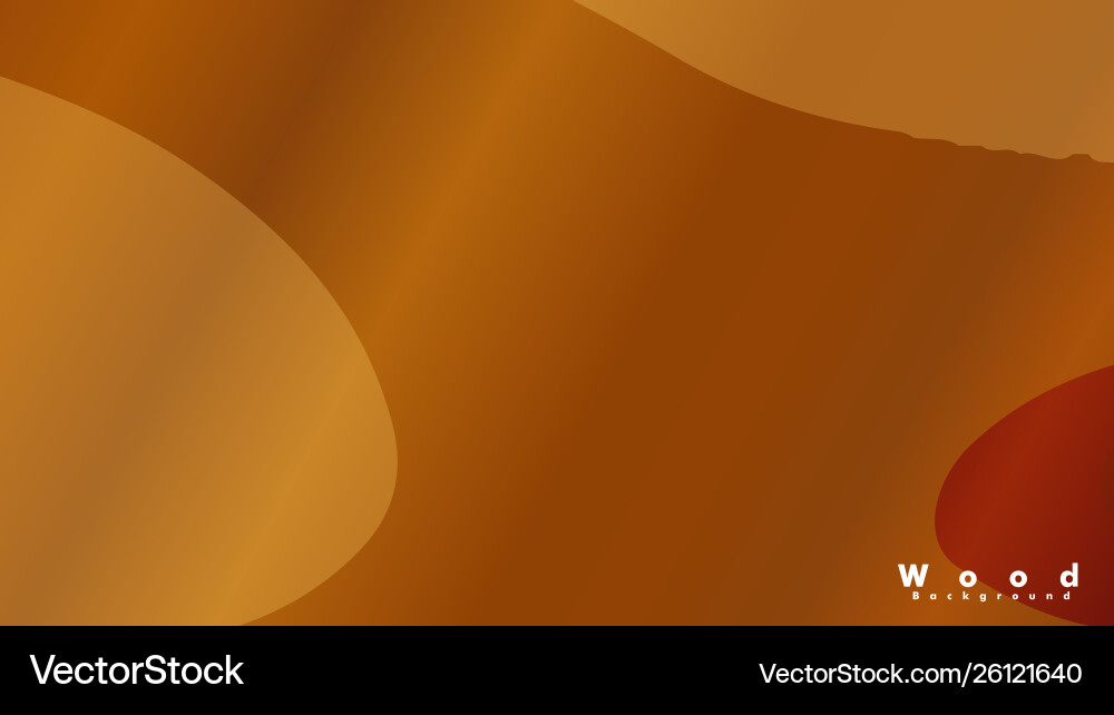 Abstract wave background with wooden patterns Vector Image