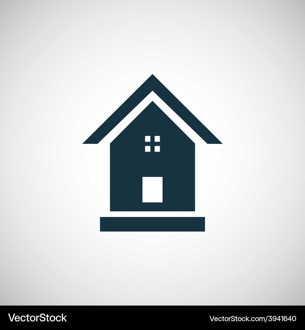 Building icon vector image