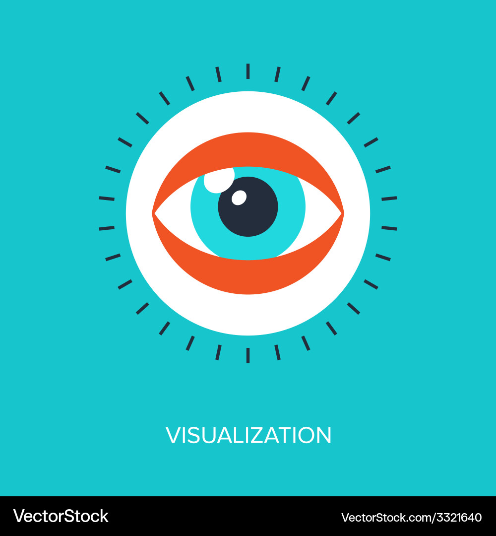 Data Visualization Concepts Vector Image