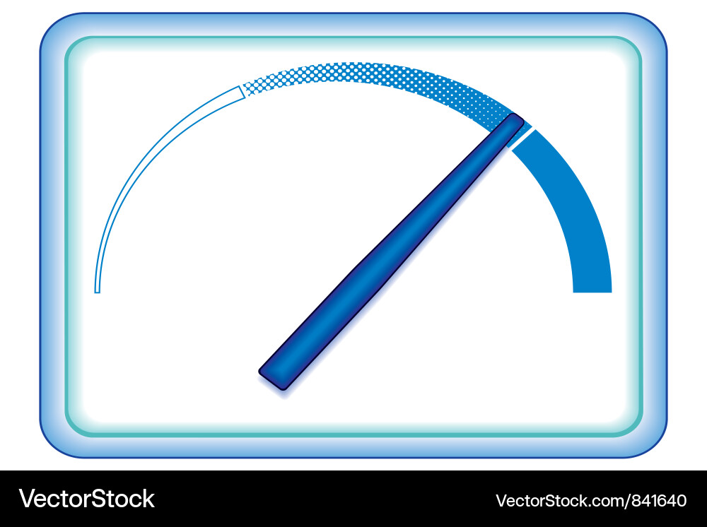 Indicator vector image