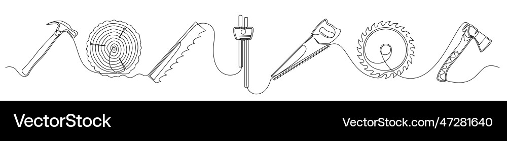 Set von kontinuierlichen ein Linie Schreinelemente Set von kontinuierlichen ein Linie Schreinelemente vektorbild