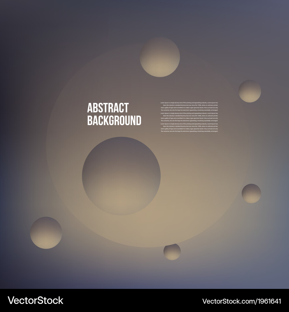 Circle object design trend and transparent Vector Image