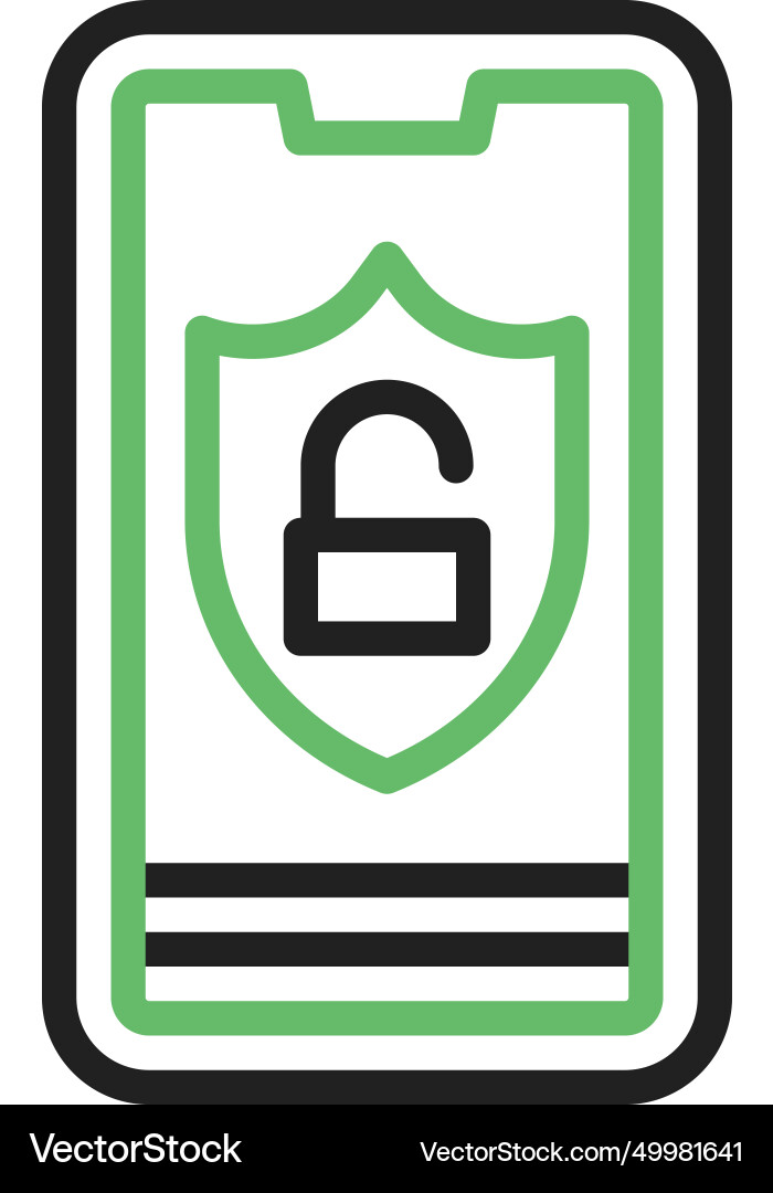Secure device icon image Vector Image
