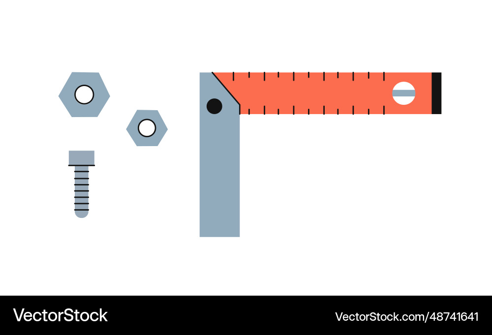Various working tools set vector image