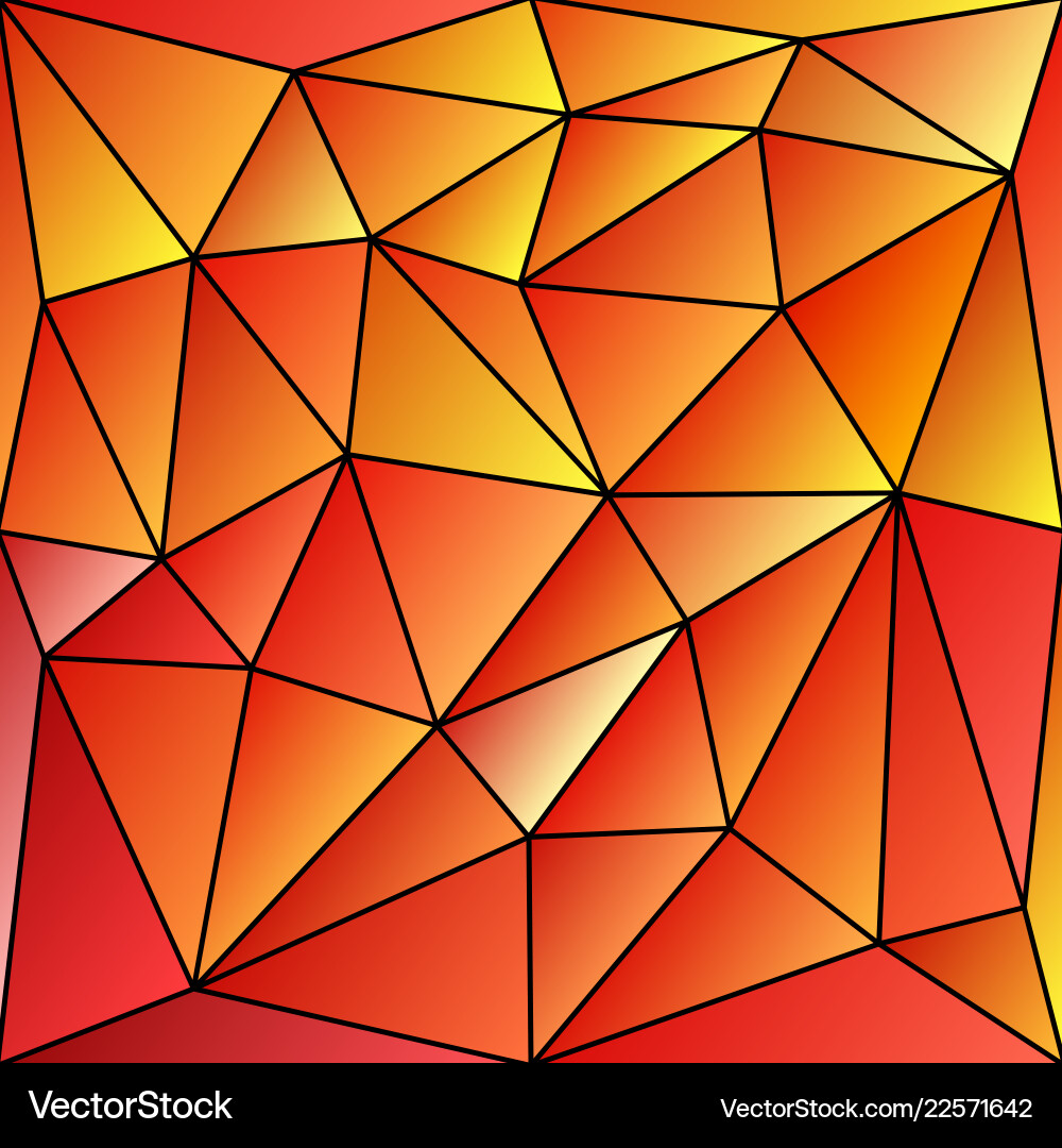 Colorful Triangular Grid Pattern vector image