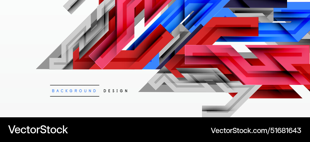 Dynamic lines geometric background Dynamic lines geometric background vector image