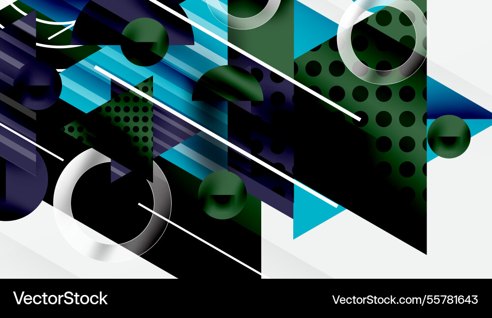 Sleek abstract background - layered triangles Sleek abstract background - layered triangles vector image