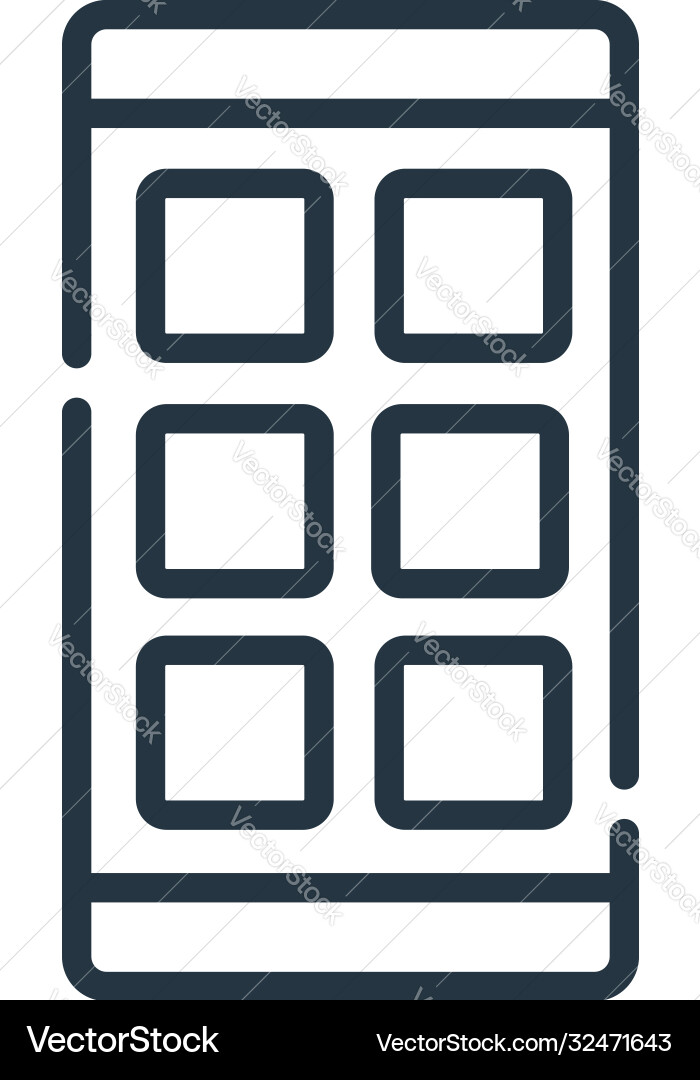 Workflow icon isolated on white background Workflow icon isolated on white background vector image