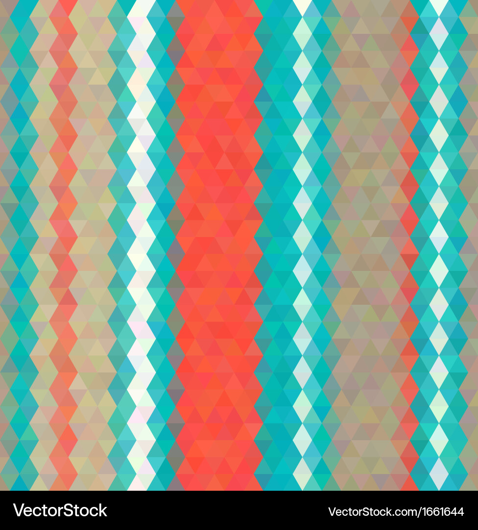 Abstract background polygon mosaic style vector image