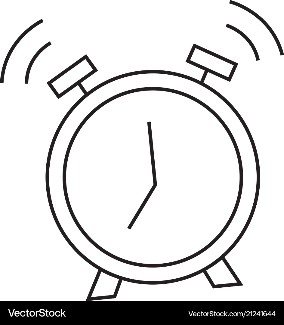 Abstract clock object Abstract clock object vector image