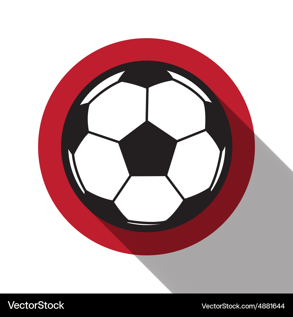Football icon with japan flag Vector Image