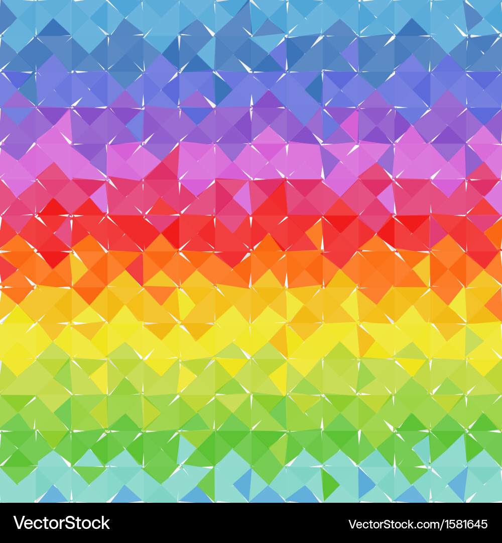 Abstract geometric background of color blocks vector image
