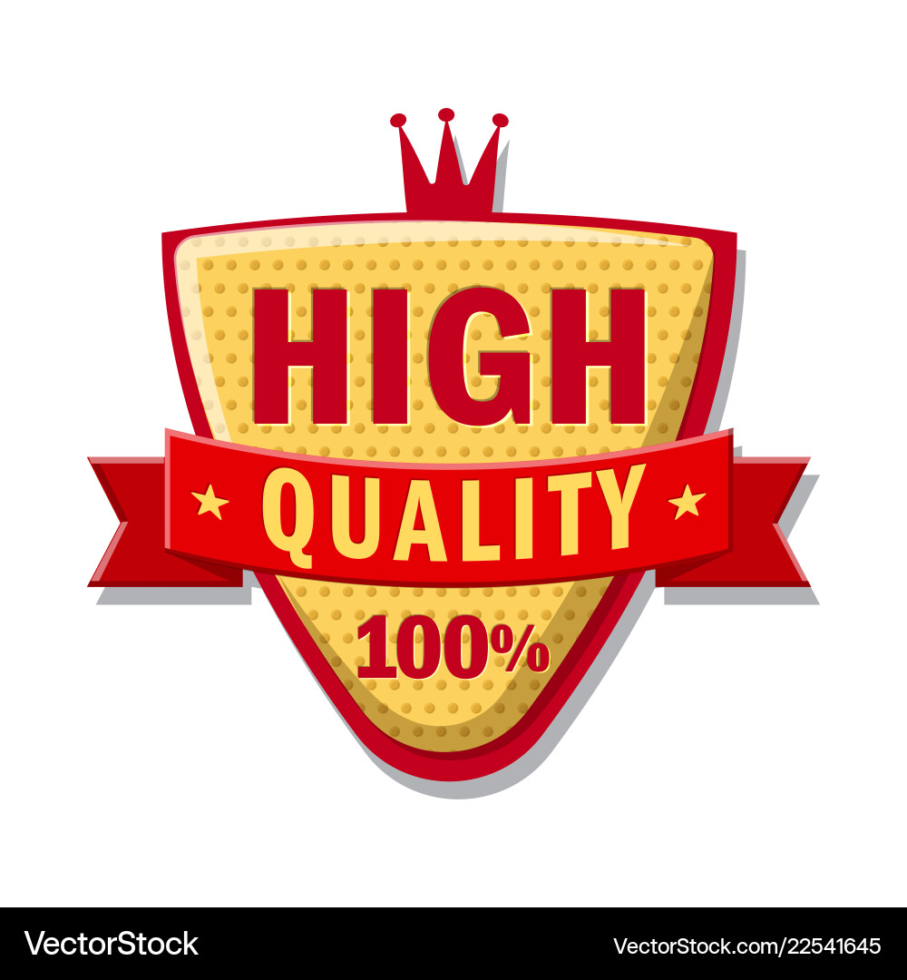 Isolated object of emblem and badge symbol set Vector Image