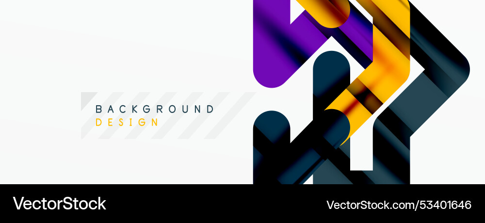 Abstract background - colorful lines composition Abstract background - colorful lines composition vector image