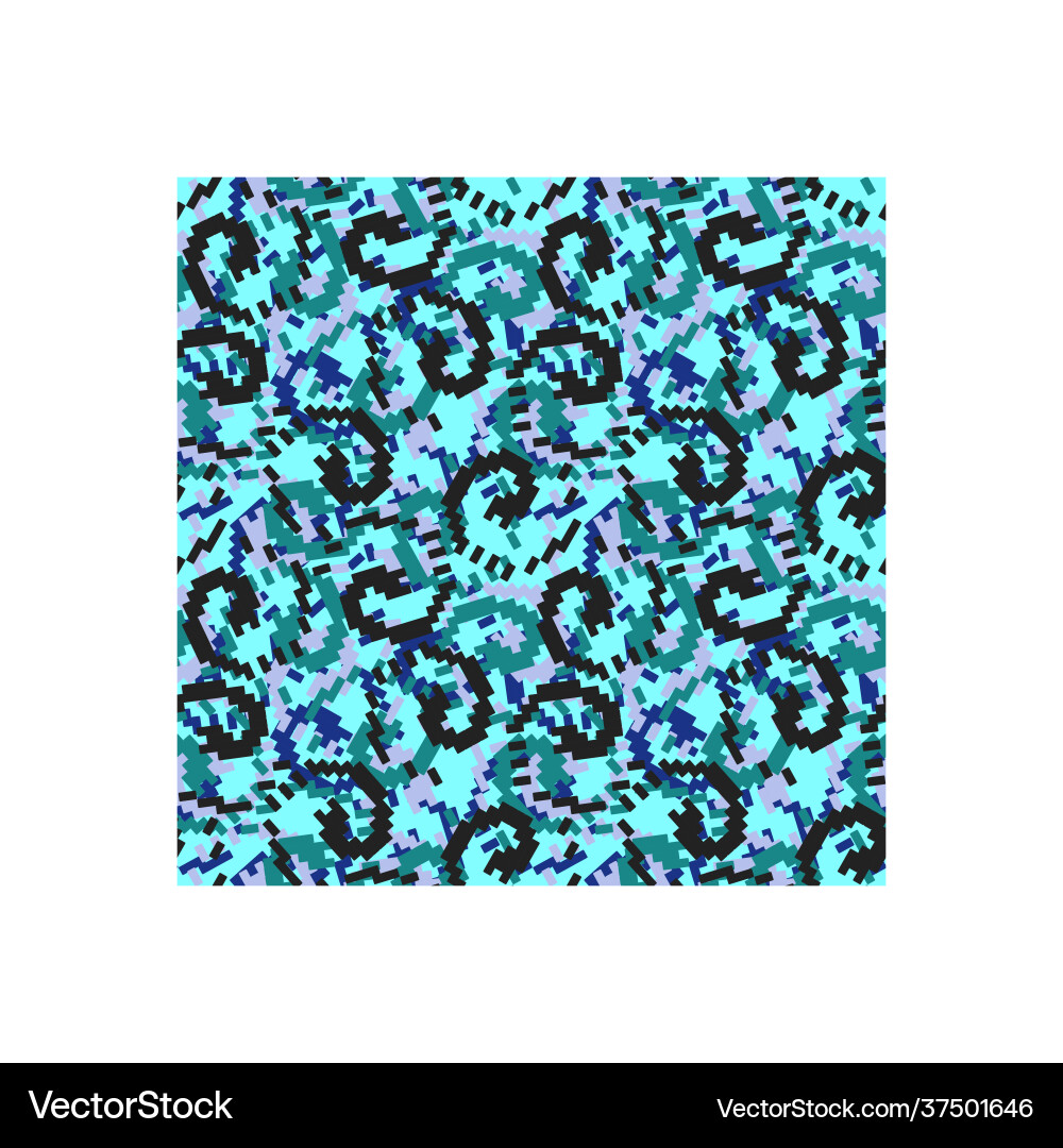 Abstract colorful pattern with spirals Vector Image