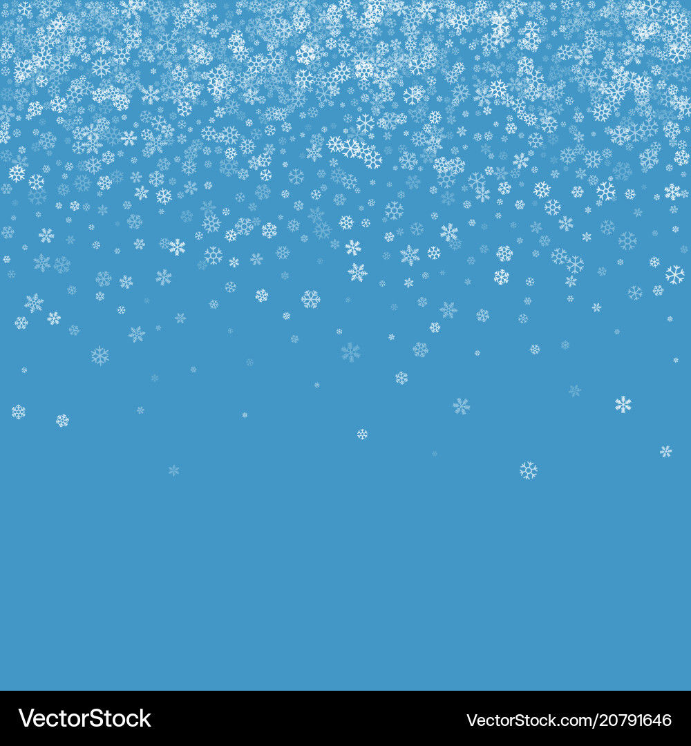 Abstract pattern of falling snowflakes Abstract pattern of falling snowflakes Vector Image